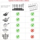 thumbnail image 3 of Organizador de ollas y sartenes, mejora de la capacidad de equilibrio y construcción sólida, organizadores de ollas ajustables para almacenamiento de cocina, personalice su almacenamiento para hasta, 3 of 5