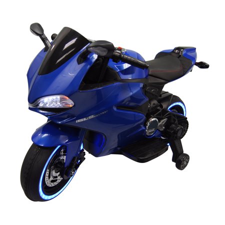 Kids ride on Motorcycle Tron Bike 12 Battery with LED lights -