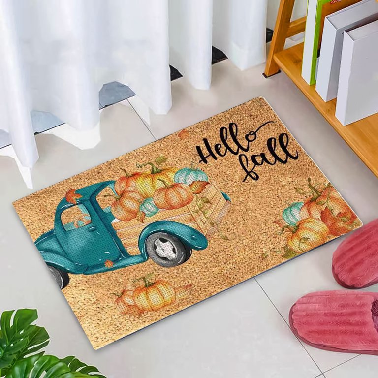 Funny Beach Theme Outdoor Welcome Mat