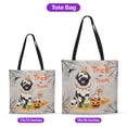 thumbnail image 5 of Trick or Treat Newfoundland Funny Mummy Cosplay Pumpkin Candy Basket All Over Print 3D Canvas Tote Bag Newfie Dog Lover Gifts Reusable Handbag - 12016, 5 of 5