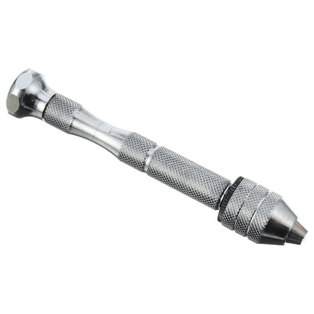 

Swivel Head Pin Vise Aluminum Alloy Hand Drill Bit Tool for 0.1-3.5mm Drill Bit