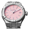 thumbnail image 2 of Special Edition Maurice Lacroix Aikon Colours Edition Stainless Steel Pink Dial Date Diamonds Quartz Womens Watch AI1106-SS002-550-1, 2 of 2