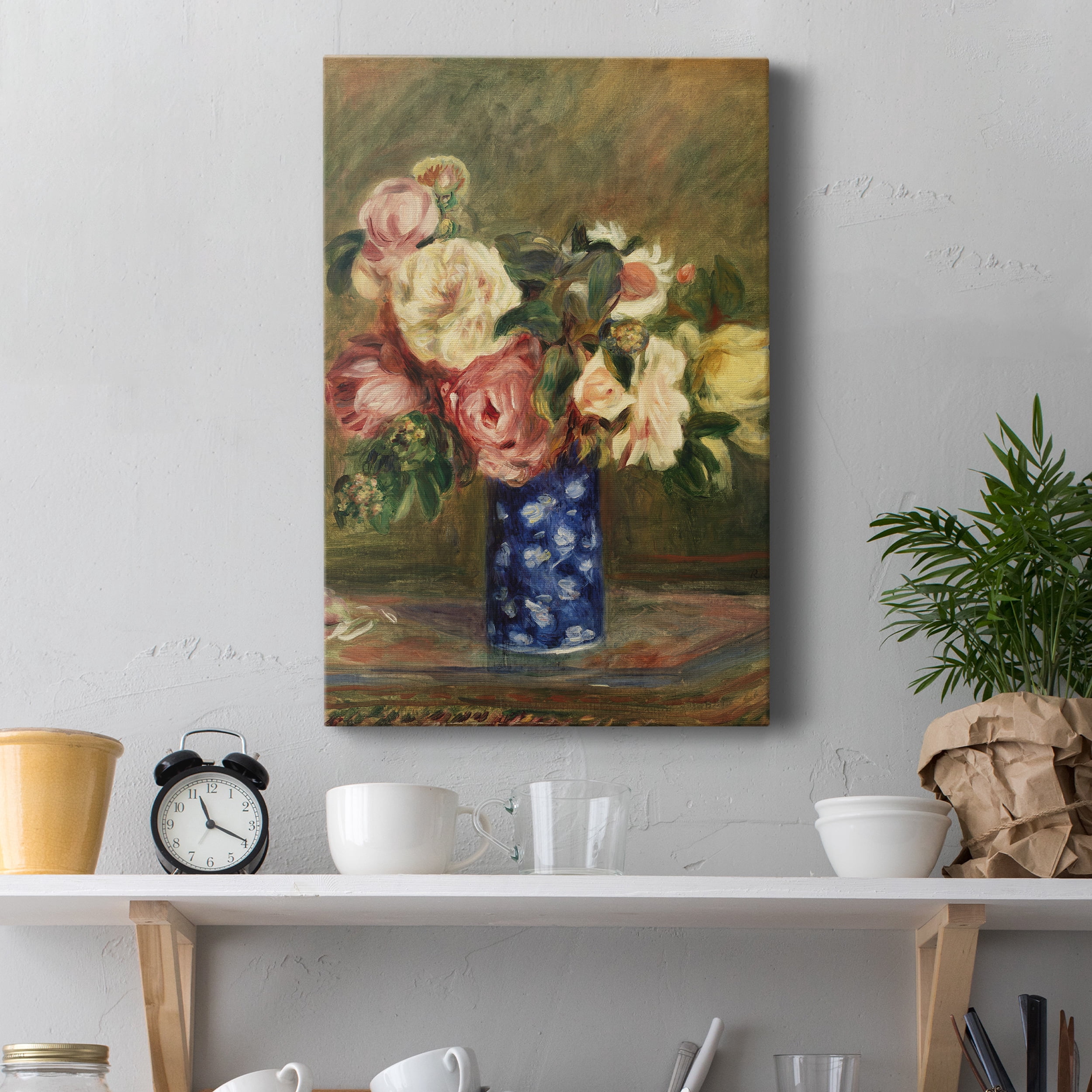 Bouquet of Roses (Le Bouquet de roses) Premium Gallery Wrapped Canvas - Ready to Hang - 40 x 60