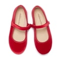 thumbnail image 4 of Childrenchic Classic Velvet Mary Janes, 4 of 5