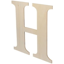 CYLINDSOME Delicate Wooden Alphabet Letter Diy Craft Room Decor Wood Letter for Wall Decoration