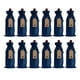 thumbnail image 1 of Inteprter Paquete de 12 bolsas de regalo para botellas de vino, arpillera, boda, fiesta, cumpleaños, vacaciones, casa, Bar, Hotel, bolsa de Kits de decoración para fiestas Azul oscuro, 1 of 6