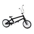 thumbnail image 2 of Escultura de modelo de bicicleta de resina, minibicicleta de carretera, juguetes, colecciones de interior, hogar negro, 2 of 8