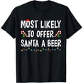 thumbnail image 1 of T-Shirt de Noël Familial Père Noël - Blanc - 3TG, 1 of 4