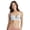 Blue Floral, variant on Women's Light & Airy Plunge Bralette