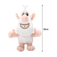 thumbnail image 3 of Navidad Dibujos Animados Pequeño Cerdo Blanco Peluche Lindo Suave Superficie Muñeca Juguete Para Niños Habitación Sofá Ventana matsuzay HA047028-01, 3 of 6