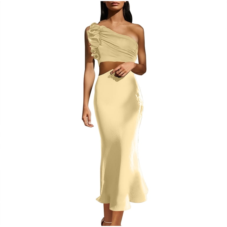 pretty woman brown dress Trendy Pleated Brown Maxi Dress | Cute Women's Dress