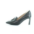 thumbnail image 2 of Rockport Total Motion Sheehan Ornament Loafer Women's Heels Black Leather, 2 of 8