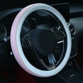 thumbnail image 4 of Tgbvmt Car Steering Wheel Cover, Leather Handle Cover for Comfort, Stylish Car Interior Accessory with Slip-Resistant Grip, Easy Installation for Enhanced Driving Experience, 4 of 7
