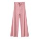 thumbnail image 5 of Pantalones de Vestido de Pierna Ancha Estilo de la Maternidad Pantalones de Seda de Hielo para la Primavera Y el Verano, Pantalones de Pierna Recta Transpirables Delgados con Sensación Colgante, Ropa, 5 of 7