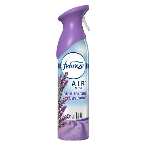Febreze Air Freshener Spray, Odor-Fighting Room Spray, Mediterranean Lavender, 8.8 oz