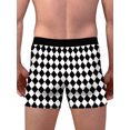 thumbnail image 4 of TheFound Men? S Slips de Sport Imprimés à la Taille Moyenne Boxer Slips, 4 of 7