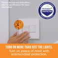 thumbnail image 6 of Legrand AWP2GGR4 Adorne Plastic 2-Gang Light Switch / Outlet Cover Wall Plate - Grey, 6 of 6