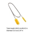 thumbnail image 2 of unbranded 3Ud De Acuario Con Mango De Acero Inoxidable Y Densas Para Limpieza Completa, 2 of 6