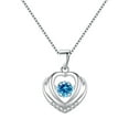 thumbnail image 3 of Fiudx Ofertas de la semana Collar de rotación hueca con circonita cúbica, collar para mujer niña, regal maravilloso, 3 of 3