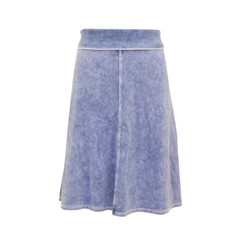 Hardtail long hot sale denim skirt