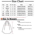 thumbnail image 2 of Aofany Summer Skirt for Women Boho Elastic High Waist Solid Color Ruffle A Line Swing Skirts Casual Beach Short Mini Skirt, 2 of 6