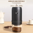 thumbnail image 3 of Coffee Grinder Electric,Electric Coffee Grinders Mannual for Home Use, Adjustable & Portable,Stainless Steel, White, 3 of 5
