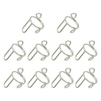 BYHONG Wudu Nail Rings Non Tarnish 10PCS Adjustable No Glue No Women Gift Ring Set for HALAL NAILS Decoration (10 Pieces) Rings for Women Pack A One Size