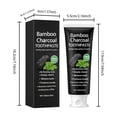 thumbnail image 3 of Upgraded 2026 Charcoal Stain-removing Toothpaste Brightens Teeth Reduces Stains Freshens Breath Supports Health And Cares For Tooth Enamel 120g, 3 of 8