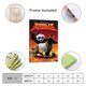 thumbnail image 2 of Kung Fu Panda Cuadro decorativo colgante - Arte de pared - Póster enmarcado - Decoración de pared - Regalos para familia, amigos y aficionados 40*60 cm, 2 of 6