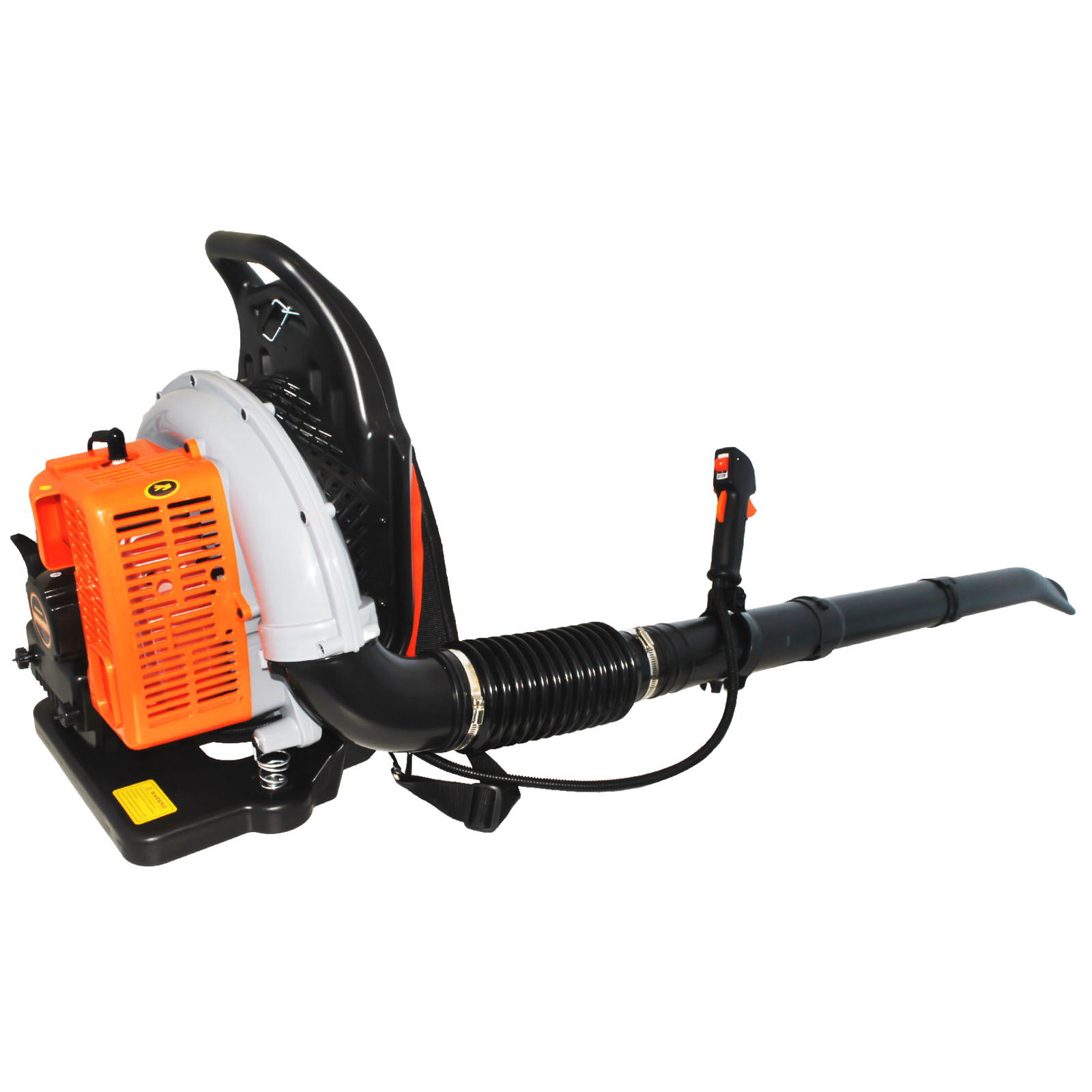 72CC Gas Leaf Blower, 3.6HP 2 Stroke Backpack Gas Blower, 665CFM High-Velocity Airflow, Grass Lawn Blow， Air Cooling Gasoline Backpack Grass Blower, Snow Blow for Efficient Lawn