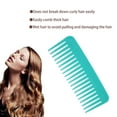 thumbnail image 5 of 2 men's and women's durable wet or dry hair combs Women's wide tooth combs Hair styling combsblue, 5 of 5