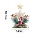 thumbnail image 2 of Bougeoirs, Décorations de Table de Noël Centres de Table, 2 of 5