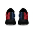 thumbnail image 4 of Patriotic Cardinal Bird American flag Shoes Sneakers Black Size 13, 4 of 7