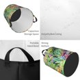 thumbnail image 2 of Balery Watercolor Blooming Cactus Cesta de ropa redonda con asas, impermeable, independiente, para ropa, juguetes, dormitorio y familia-Small, 2 of 6