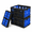 3 Pack, variant on Collapsible Stackable Storage Crates 2 Pack, 49L Each, 22.99 x 17.01 x 5.98 Inches