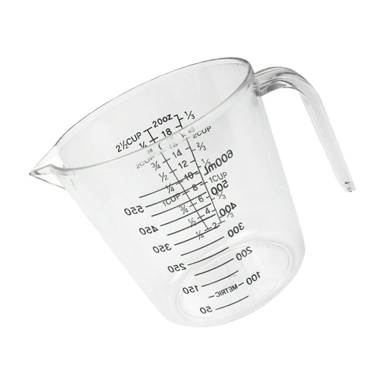 Measuring Cup Lab Chemical Measuring Cup Premium Clear Plastic