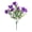 Fuchsia, variant on 1Pc 14.17" Outdoor Artificial Pansy Flower Bush, UV Resistant Faux Flowers with Eucalyptus for Hanging Baskets Window Box Decor, Magenta