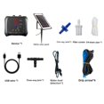thumbnail image 1 of Solar Powered Automatic Plant Watering System with Timer, Drip Irrigation Kit for Indoor and Outdoor Gardens, USB and Solar Charging, Smart Watering Device, 1 of 8