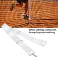 thumbnail image 3 of Tennis Net Center Strap, White Sturdy Tennis Net Strap Adjustable Height  for Park, 3 of 8