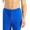 thumbnail image 2 of Alfani Men’s Moisture-Wicking Pajama Shorts, Blue, Medium, 2 of 5