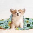 thumbnail image 4 of Sigee Avocado Flowers And Leaves for Pet Blanket for Dog Cat Puppy Blanket Cat Blankets for Small and Medium Pets-Small, 4 of 8
