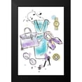 thumbnail image 2 of Pavlova, Martina 11x14 Black Modern Framed Museum Art Print Titled - Fashion Flatlay, 2 of 5