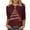 Wine, variant on Up to 65 off!Lolmot Christmas Shirts for Women Shinny Print Xmas Tree Shirts 3/4 Sleeve Blouse Casual Crew Neck Tees Holiday Tops,Petite to Plus Size
