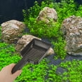 ITSELFER Aquarium Gravel Sand Shovel Fish Tank Cleaning Tool Sediment