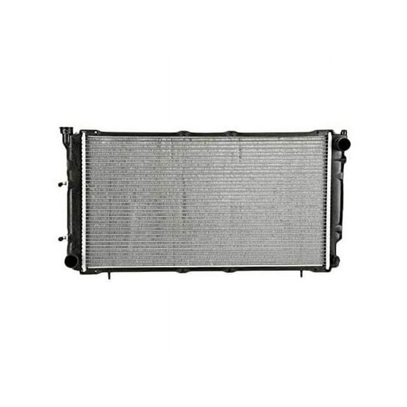 Radiator - with Transmission Cooler - Compatible with 2010 - 2017 Chevy Equinox 2.4L L4 with AC 2011 2012 2013 2014 2015 2016