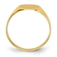 thumbnail image 2 of 14k Signet Ring Solid Back, 2 of 3