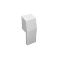 thumbnail image 1 of Baseboarders Premium Series  Easy Slip-On Baseboard Heater Cover in White (Any Size, Open End Cap - Left), 1 of 5