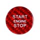 thumbnail image 1 of Scienceny Reemplazo para Giulia Stelvio, botón de inicio, pegatina de coche, encendido de fibra de carbono, decoración de un botón Automoción decorativa y accesorios Scienceny VI0771-00B, 1 of 6