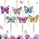 thumbnail image 1 of Art Craft Kit JeCuiK, juego de pintura con forma de mariposa y diamante, 6 unidades, 1 of 6