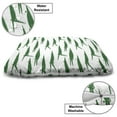 thumbnail image 3 of Crocodile Pet Bed, Funny Green Alligator Animals in Cartoon Style Zoo Reptile Biting Characters, Resistant Pad for Dogs and Cats Cushion with Removable Cover, 24" x 39", Green and White, by Ambesonne, 3 of 4